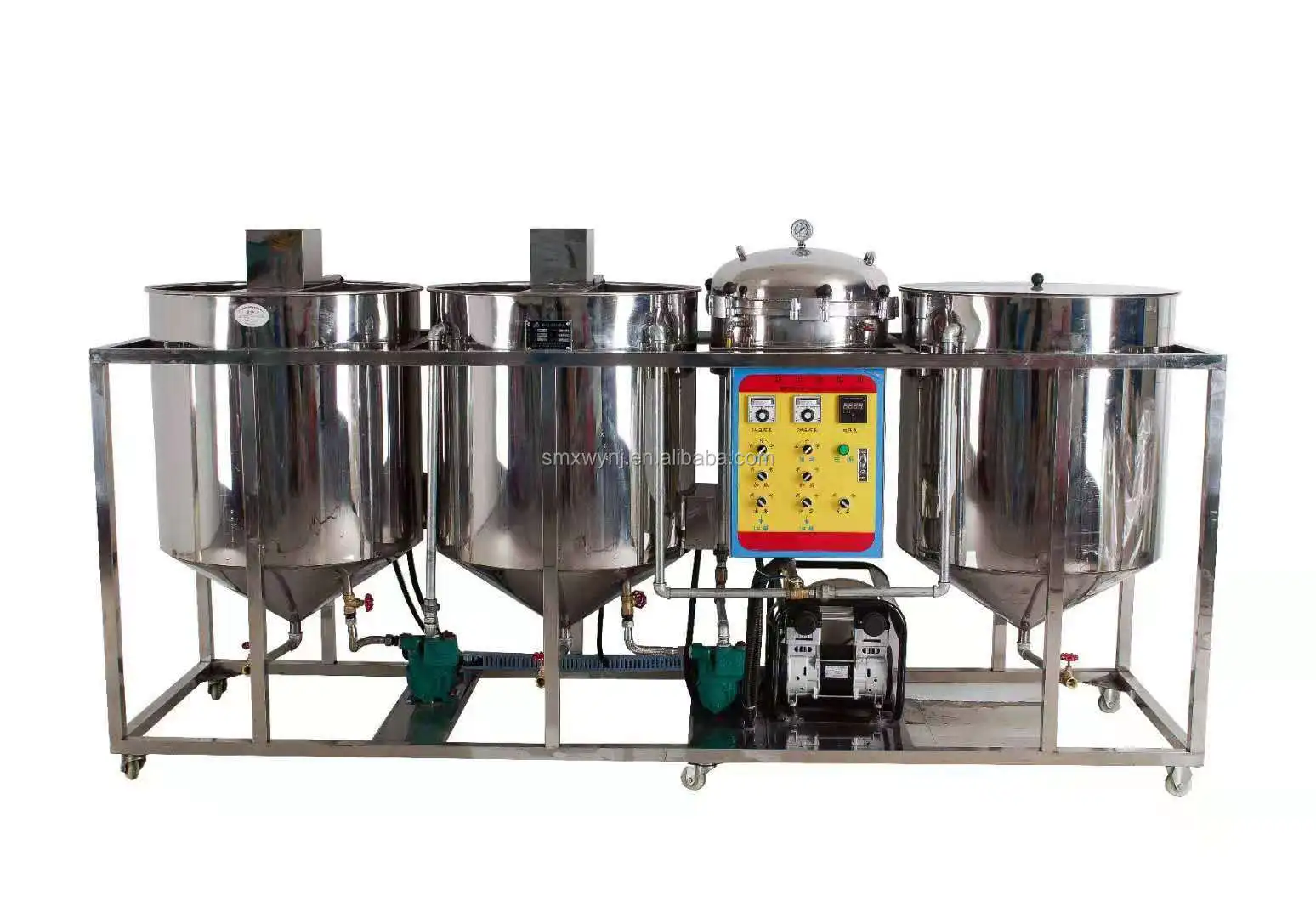 Coconut Oil Refined - # สําหรับเครื่องกําจัดกลิ่นน้ํามันดิบของ Copra / โรงงานกลั่นน้ํามันมะพร้าวปาล์มดิบ
