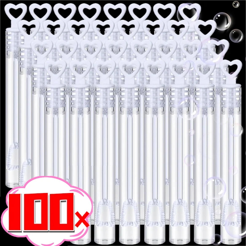 Soap Making Jar - 10/100PC ขวดสบู่ฟอง MINI Love Heart Shape