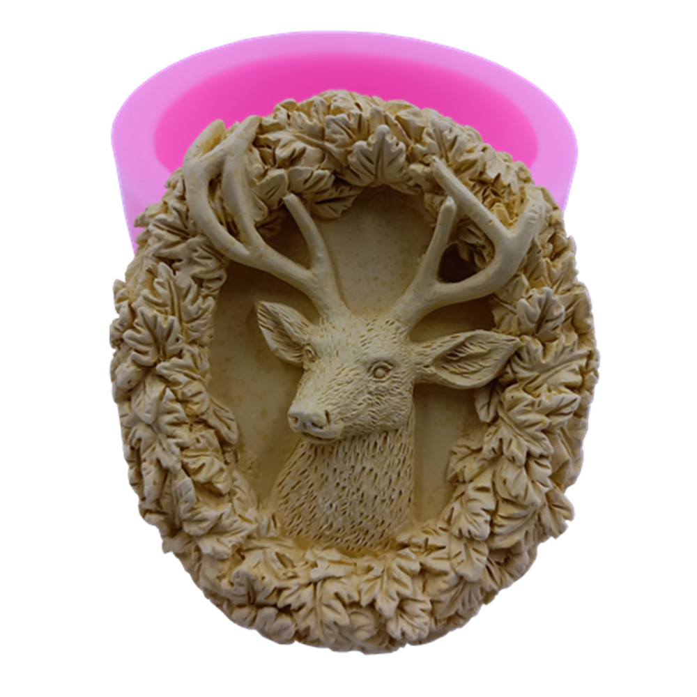 Soap Making Instructions - กวางออกแบบสบู่ซิลิโคนแม่พิมพ์สําหรับทําสบู่ Mousse เค้กแม่พิมพ์น้ํามันหอมระเหยขี้ผึ้งยิปซั่มเรซิ่นหัตถกรรมแม่พิมพ์