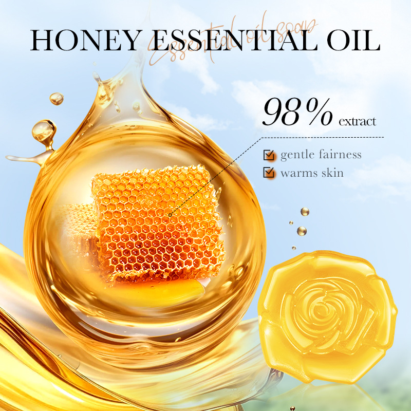 สบู่แฮนด์เมดทำจากน้ำผึ้ง1ชิ้นส - Soap Making Essential Oils บทวิจารณ์และราคา