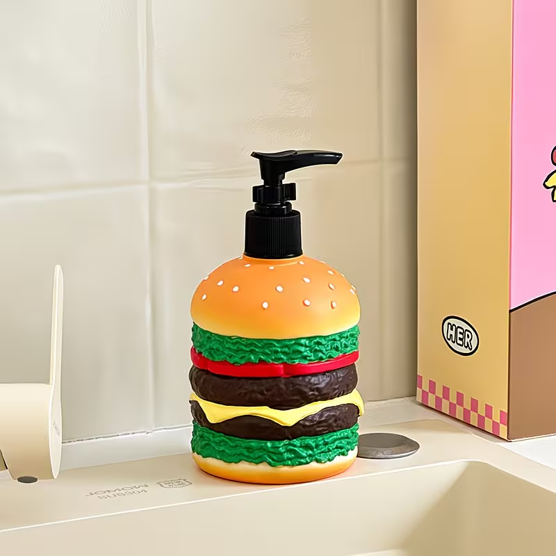 ขวดสบู่เหลวรูปแฮมเบอร์เกอร์น่า - Soap Making Jar บทวิจารณ์และราคา