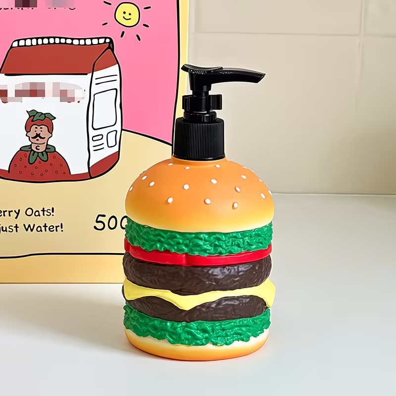 ขวดสบู่เหลวรูปแฮมเบอร์เกอร์น่า - Soap Making Jar บทวิจารณ์และราคา