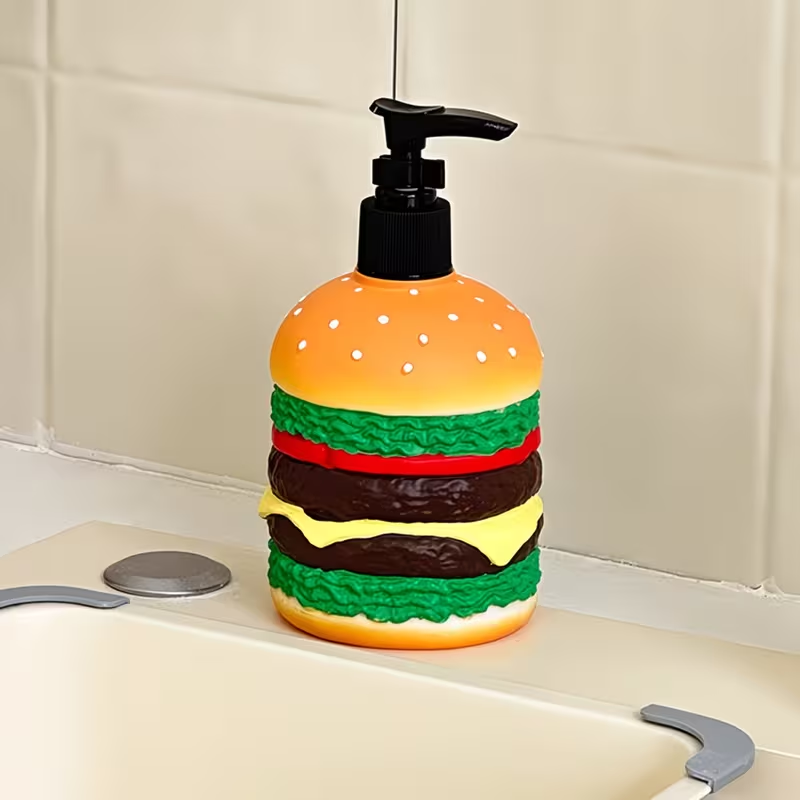 ขวดสบู่เหลวรูปแฮมเบอร์เกอร์น่า - Soap Making Jar บทวิจารณ์และราคา