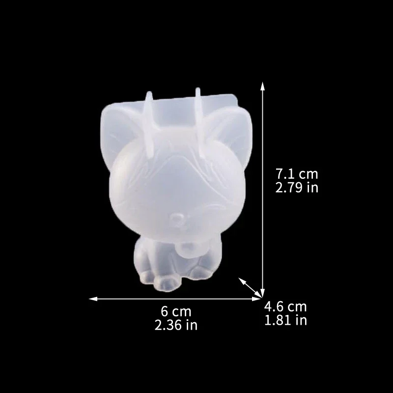 3D เรขาคณิตซิลิโคนยูนิคอร์นแมว - Soap Making Instructions บทวิจารณ์และราคา