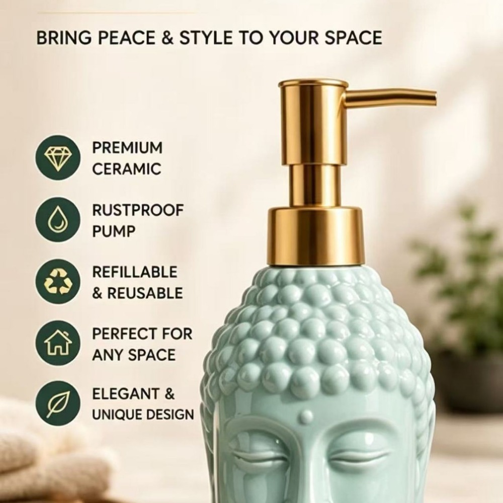 เครื่องจ่ายสบู่เซรามิก รูปทรงศ - Soap Making Jar บทวิจารณ์และราคา