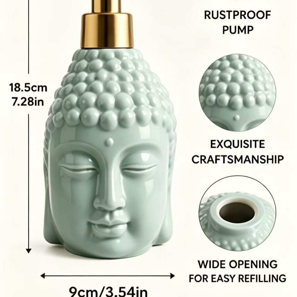 เครื่องจ่ายสบู่เซรามิก รูปทรงศ - Soap Making Jar บทวิจารณ์และราคา
