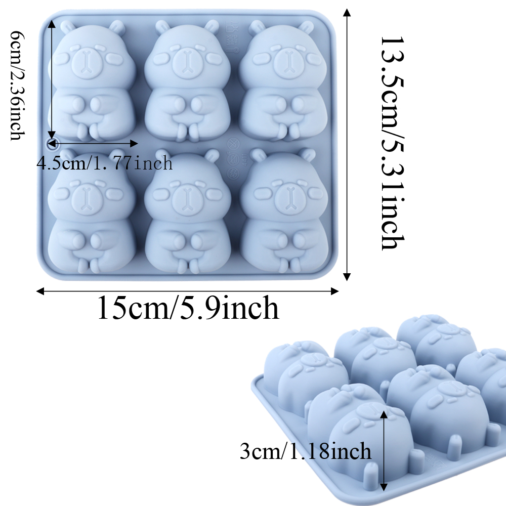 แม่พิมพ์เค้กซิลิโคน 1 ชิ้น รูป - Soap Making Instructions บทวิจารณ์และราคา