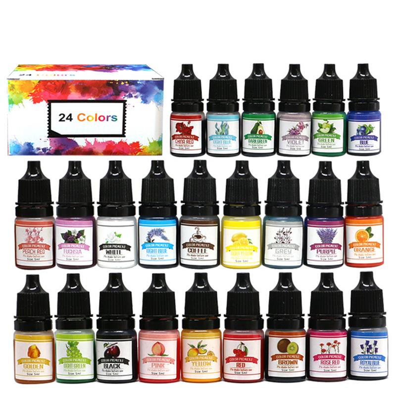 ชุดสีเรซิ่นอีพ็อกซี่อุปกรณ์ทำส - Soap Making Dye บทวิจารณ์และราคา