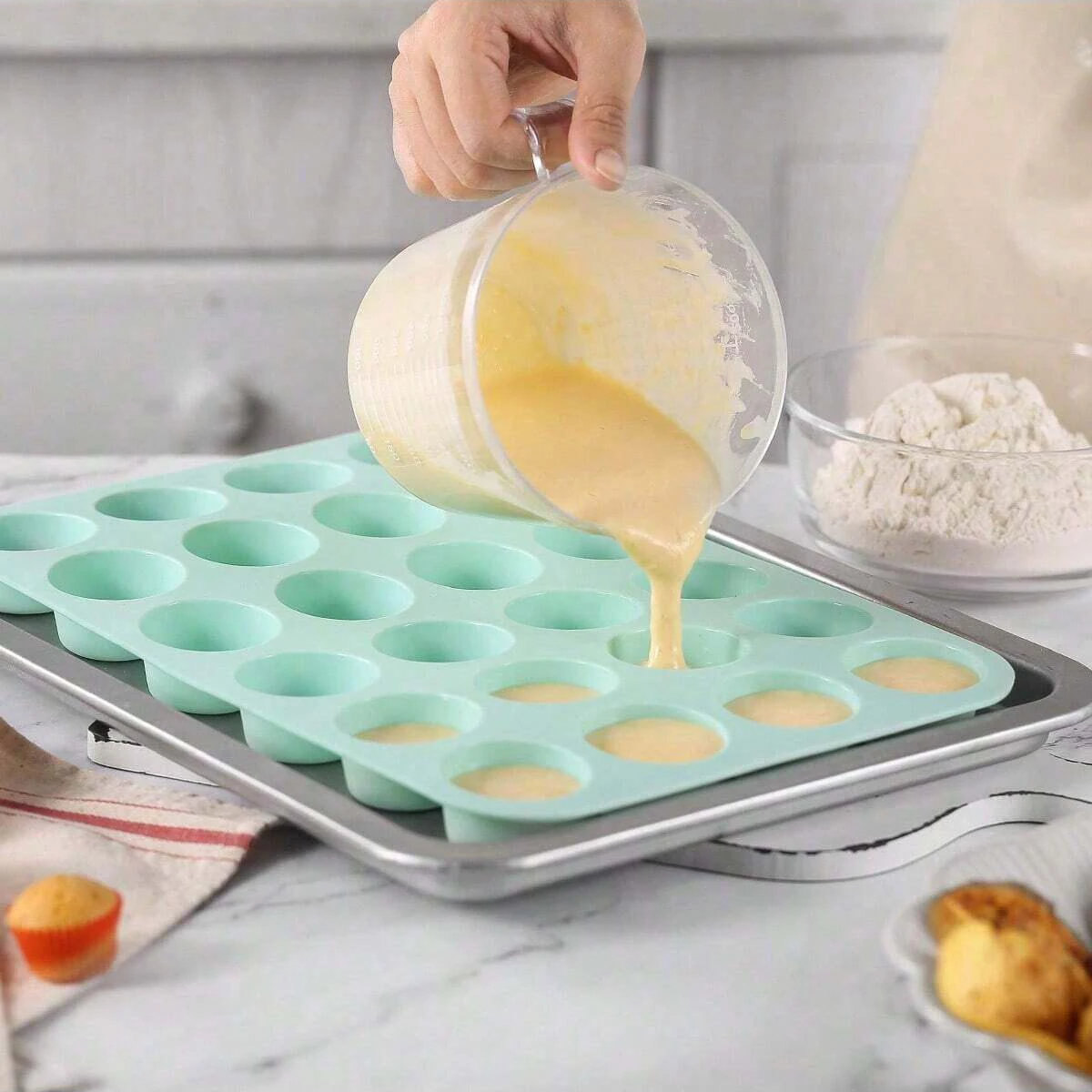 24 หลุมแม่พิมพ์เค้กซิลิโคนสบู่ - Soap Making Jar บทวิจารณ์และราคา