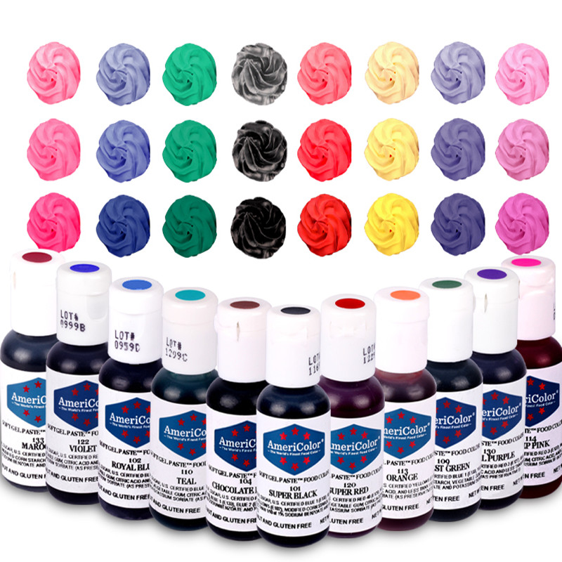 Americolor 22 สีเกรดอาหารย้อมส - Soap Making Dye บทวิจารณ์และราคา