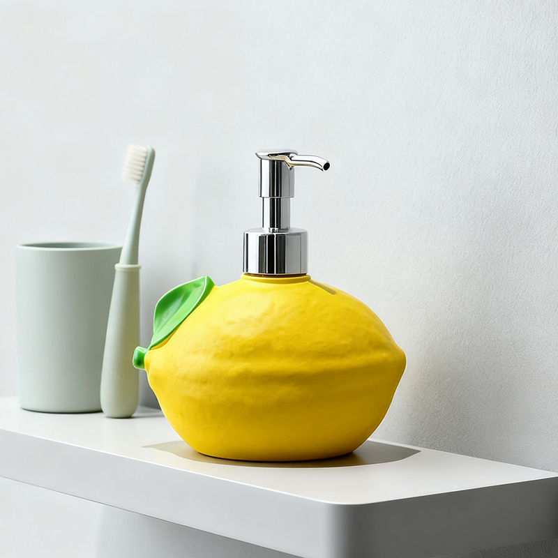 ขวดปั๊มโลชั่นรูปทรงมะนาวน่ารัก - Soap Making Jar บทวิจารณ์และราคา