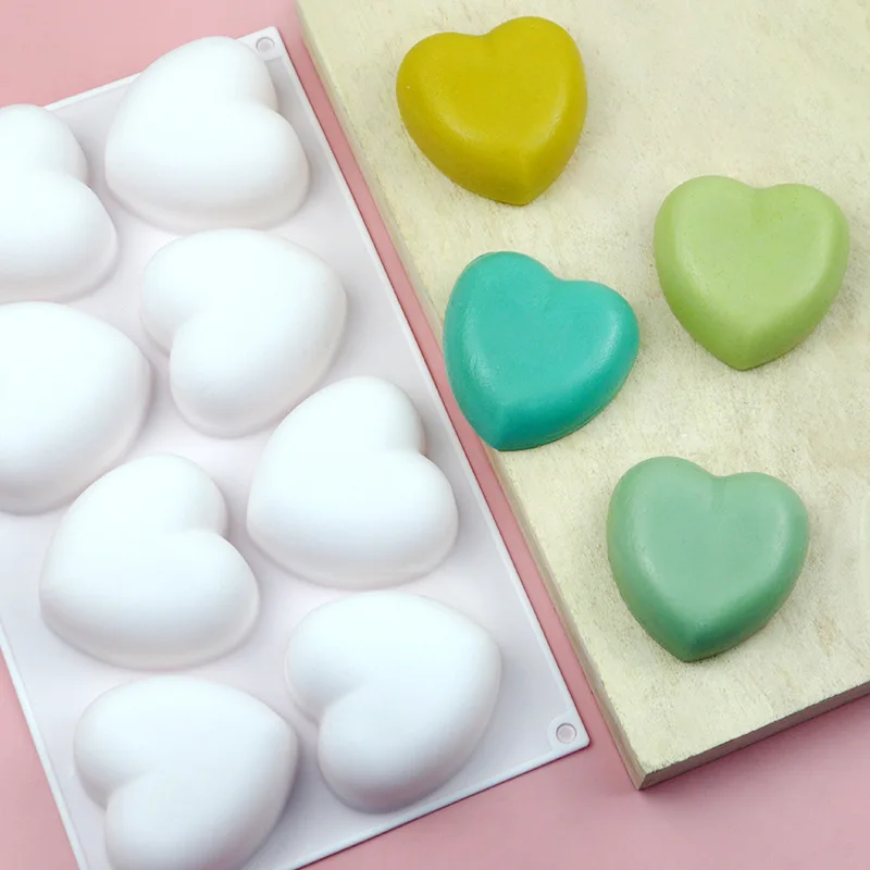 Love Heart ซิลิโคนสบู่แม่พิมพ์ - Soap Making Instructions บทวิจารณ์และราคา