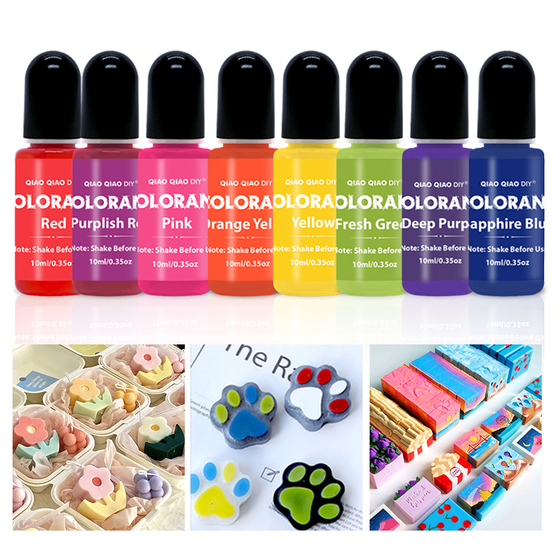 20 สีเทียนสีย้อมเทียนขี้ผึ้ง W - Soap Making Dye บทวิจารณ์และราคา
