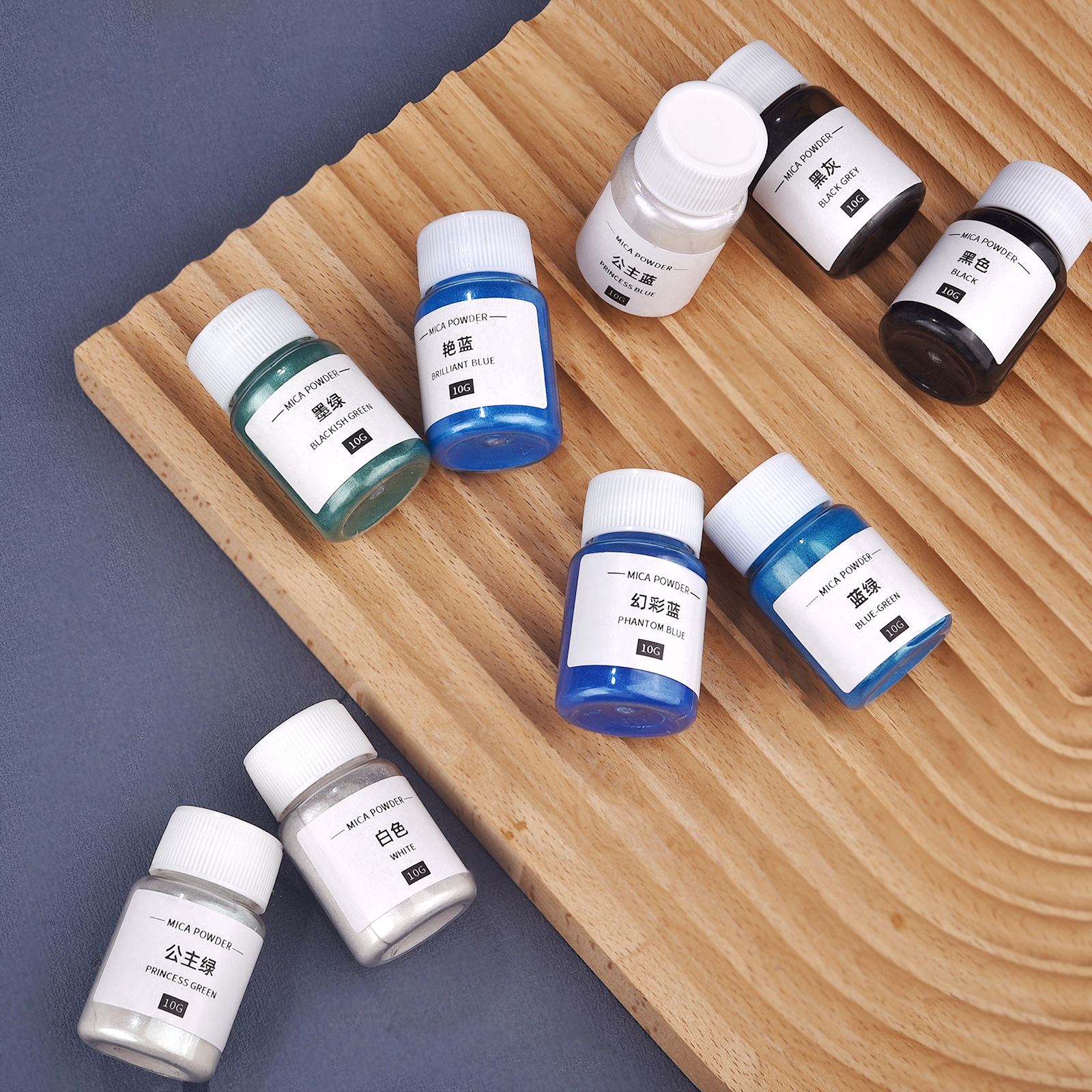 10กรัมผงสีประกายมุกผงเรซินสีย้ - Soap Making Instructions บทวิจารณ์และราคา
