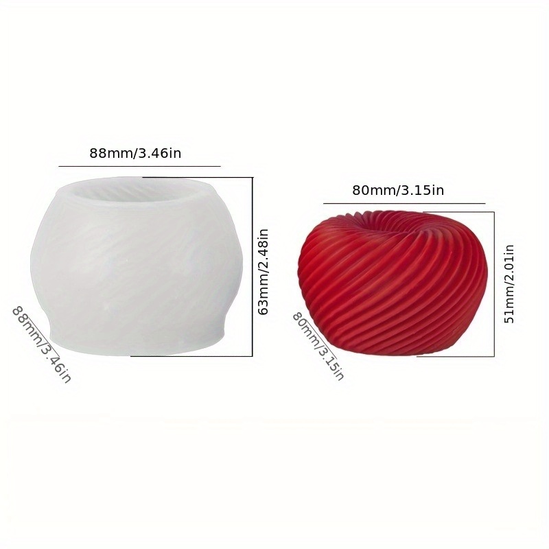 แม่พิมพ์ซิลิโคนรูปแอปเปิ้ลสีแด - Soap Making Instructions บทวิจารณ์และราคา