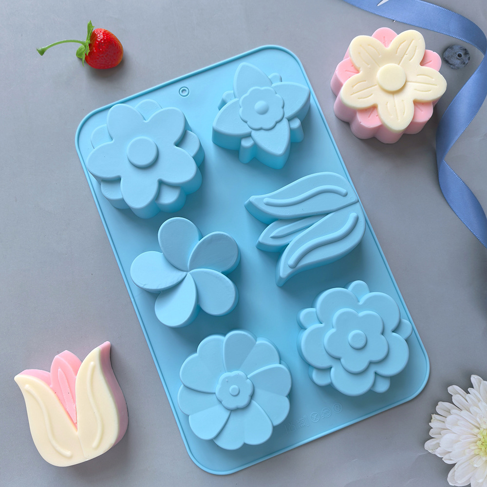 แม่พิมพ์ซิลิโคนรูปดอกไม้ แม่พิ - Soap Making Instructions บทวิจารณ์และราคา