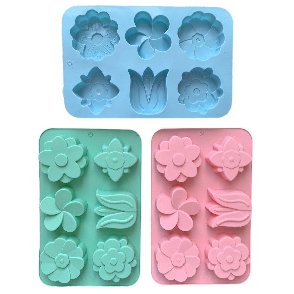 แม่พิมพ์ซิลิโคนรูปดอกไม้ แม่พิ - Soap Making Instructions บทวิจารณ์และราคา