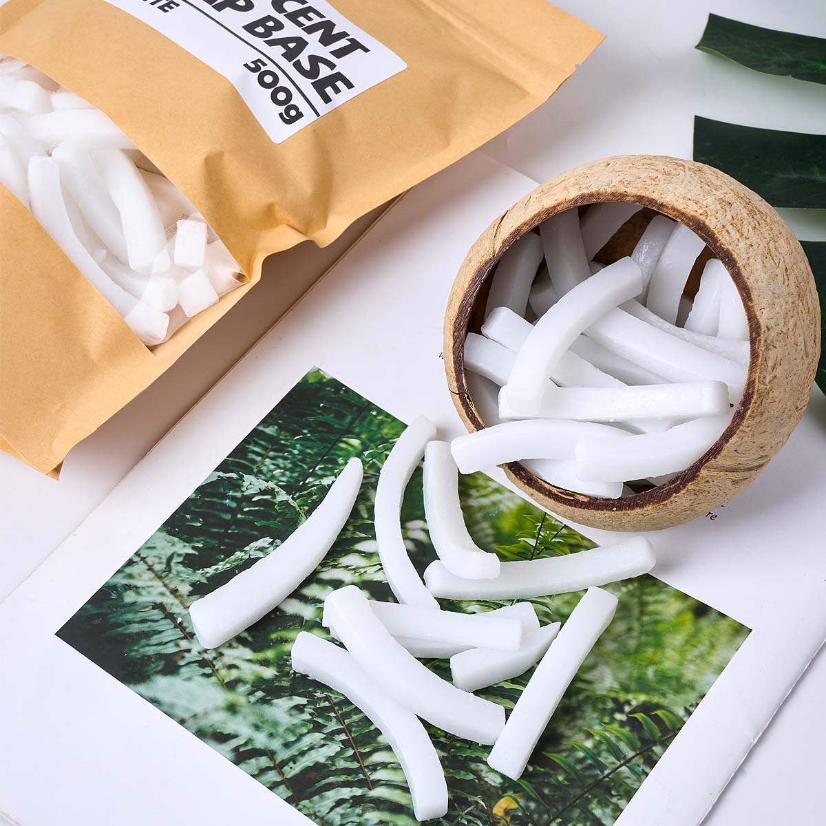 สบู่ใสสีขาว 500 กรัม สำหรับทำส - Soap Making With Soap Base บทวิจารณ์และราคา