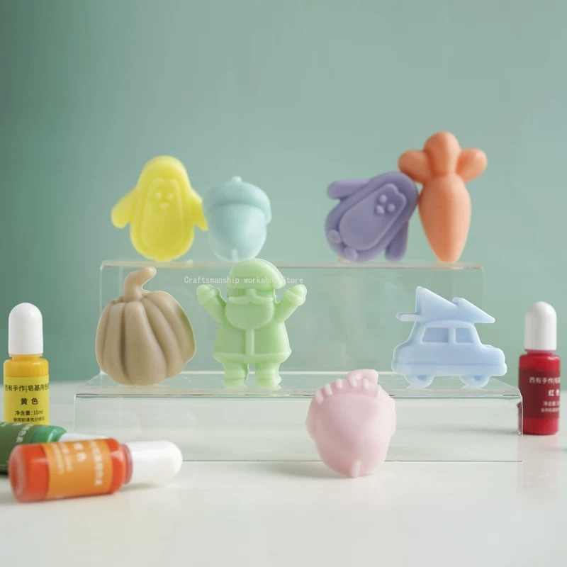 สีผสมสบู่ทำมือ 10 สี 10 มล. สำ - Soap Making With Soap Base บทวิจารณ์และราคา